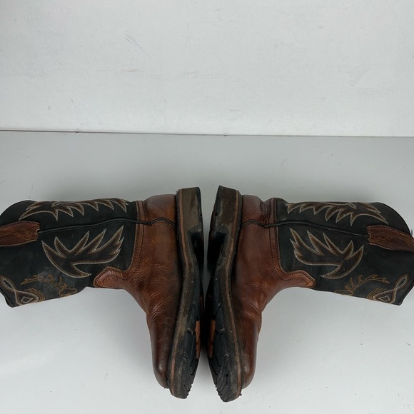 Cabela’s Mens Boots‎ Size 8M Pinedale XT Deer Skull Western Square Toe Work main image 7